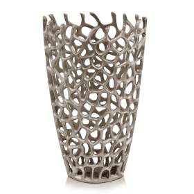 Rama Silver Twig Large Table Vase