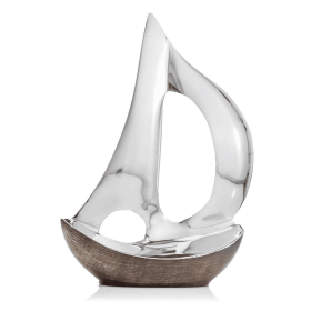 Velero Dark Hull Sailboat
