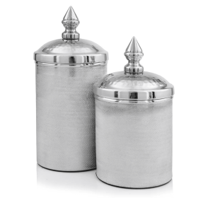 Botes Silver Canisters - Set of 2