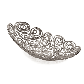 Tornado LG Swirling Bowl - Silver