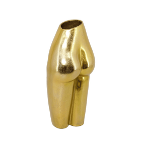 Dama Tall Gold Lady Vase