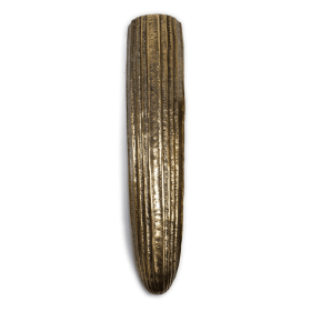 Ranura LG Grooved Gold Vase