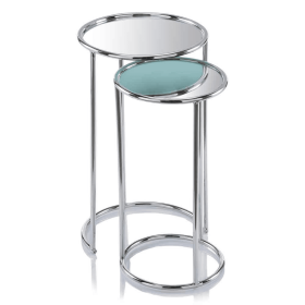 Valor Nested Mirror Tables - Set of 2