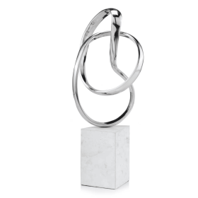 Lazo Abstract Sculpture on Marble