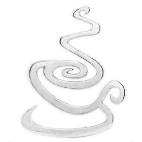 Vapor LG Steaming Cup Wall Sculpture