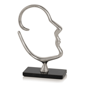 Contorno Abstract Man Profile