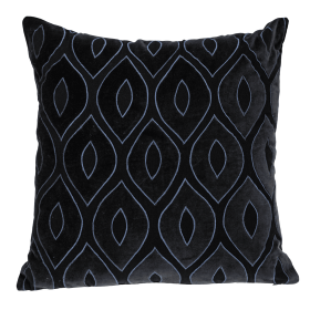 Parkland Collection Crimson Contemporary Pillow Cover With Poly Insert