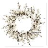 24" Plum Blossom Wreath