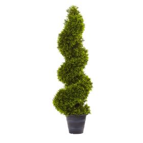 3' Grass Spiral Topiary
