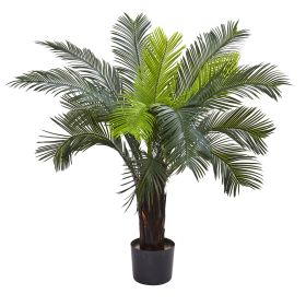 3' Cycas Tree w/15Lvs UV Resistant (Indoor/Outdoor)