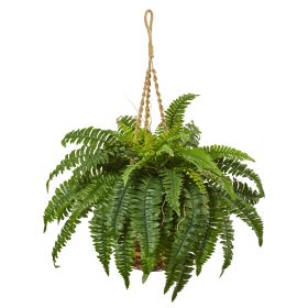 33" Boston Fern Hanging Basket