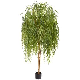7' Willow Artificial Tree