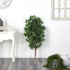 4' Single Ficus Artificial Tree (No Pot)