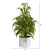 20" Cedar Pine "Natural Look" Tree in Decorative Planter