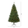 8' Northern Tip Christmas Tree w/450 LEDs and 1500 Tips