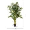 5' Golden Cane Artificial Palm Tree