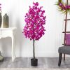 5' Bougainvillea Artificial Tree
