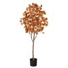 5' Autumn Eucalyptus Artificial Tree