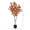 4' Autumn Eucalyptus Artificial Tree