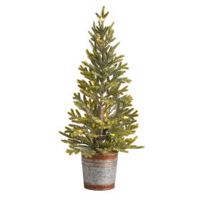 26" Pine "Natural Look" Tree in Decorative Planter