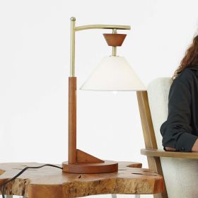 Bedside Bedroom Nightstand Desk Lamp Bedroom Study Lamps Wood Creative Lights Led Eye Protection Reading Living Room