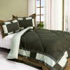 [Nature Story] Quilted Patchwork Down Alternative Comforter Set (Twin Size)