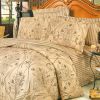 Blancho Bedding - [Love of Coffee] 100% Cotton 4PC Duvet Cover Set (Full Size)(Comforter not included)