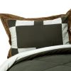 [Nature Story] Quilted Patchwork Down Alternative Comforter Set (Twin Size)