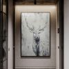 Hand Painted Oil Painting Hand Painted Rich Deer Oil Painting On Canvas  Decorative Painting Handmade Art Luxurious Decorative Painting