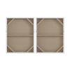 Heavily Embellished 2-piece Canvas Wall Art Set