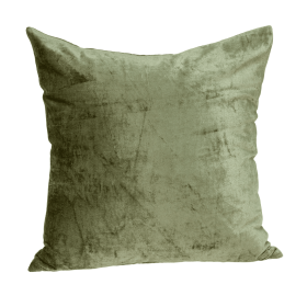 Parkland Collection Sphene Olive Solid Throw Pillow (Color: Olive, size: 18" x 18")