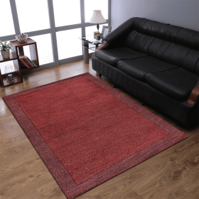 Rugsotic Carpets Hand Tufted Wool Area Rug Contemporary (Color: Light Blue Light Brown, size: 5'x8')