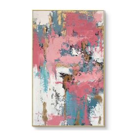 100%Art Personality Unique Characteristics Painting Colorful  Modern Large Abstract Living Room Nature Oil on Canvas No Frame (size: 90x120cm)