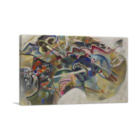 Painting with White Border 1913 (Type: Standard Framed Canvas Print, size: 24" x 16" / 60cm x 40cm (approx))