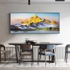 Hand Painted Oil Painting Large Landscape Oil Painting Original Mountain Canvas Abstract Painting Modern Art Acrylic Painting Luxurious Decorative Pai